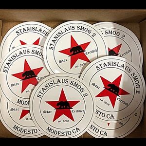 Stanislaus smog 2 3” decals